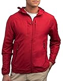 SCOTTeVEST Pack Jacket - 13 Pockets - Travel Clothing, Pickpocket Proof RED L