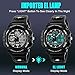 VILIYSUN Kid Watch 50M Waterproof Sport LED Alarm Stopwatch Digital Child Quartz Wristwatch for Boy Girl Black