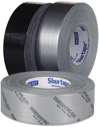 SHURTAPE TECHNOLOGIES PC621 Contractor Grade Duct Tape, 2" x 60yd, Silver