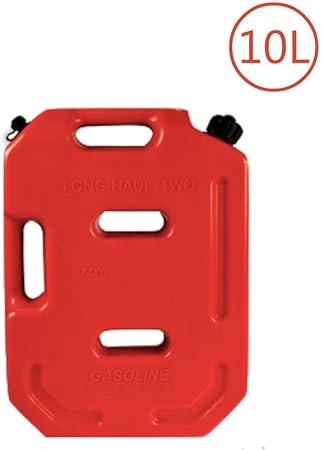 Amazon 予備のプラスチック燃料タンク缶 10lガソリン燃料タンクプラスチックタンクマウントオートバイ車のガス缶ガソリンオイルコンテナ燃料 ガソリン携行缶 車 バイク
