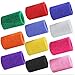 Mcolics 4' Inch Wrist Sweatband in 11 Different Colors - Athletic Cotton Wristbands Armbands (1 Pair)
