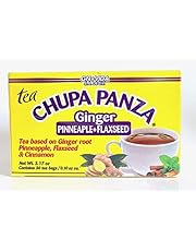 GN+Vida Tea CHUPA Panza, Tea Based ONGINGER Root, PINNEAPPLE, Flaxseed & Cinnamon (30 Tea Bags/0.10 oz Each)…