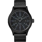Timex Men
s Expedition Scout 40mm Watch – Triple Black