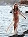 Yonala Womens Chiffon Side Split Sheer Long Beach Dress Bikini Swimsuit Cover Up,White 1,One Size