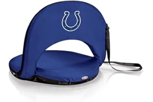 PICNIC TIME NFL Oniva Stadium Seat - Reclining Bleacher Seat with Back Support - Beach Seat