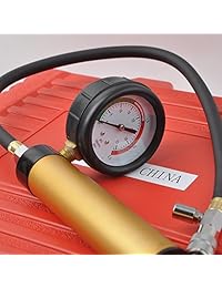 Kit de medición de presión con tapón de color para radiador con sistema de enfriamiento automático genérico, adaptador de medidor de bomba HD
