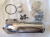 2008-2010 6.4l Ford EGR & Cooler Delete KIT w/ Intake Elbow (polished)