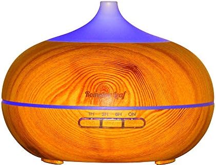 Essential Oil Diffuser, Cool Mist, Adjustable Mist Mode, 14 Color Changing LED, Waterless Auto Shut-off, Portable Aroma Humidifier, For Office, Home, Bedroom Living Room, Baby, Study, Spa
