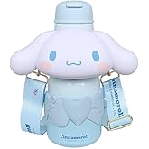 Many Rainbows Cinnamoroll White Stainless Steel Insulated Water Bottle (Spout) with Strap 650ml