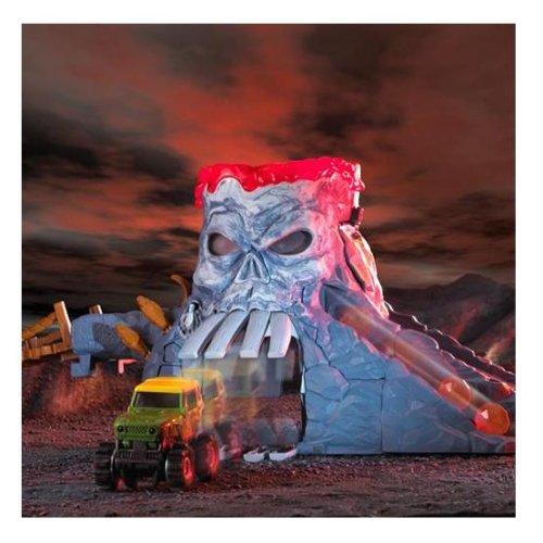 Wheels Matchbox Power Scouts Skull Mountain Playset