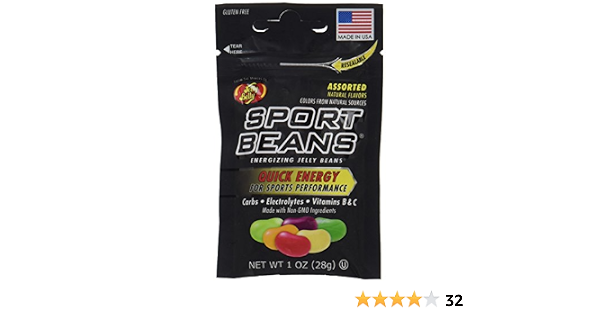 Jelly belly asst flav sports beans peg bag 1oz (071567989923)