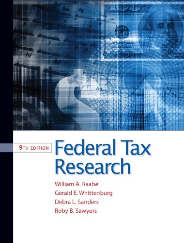 Federal Tax Research by William A. Raabe