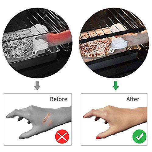 image for Audoyon Oven Rack Protectors, 3 Pack Oven Rack shields, Heat Resistant