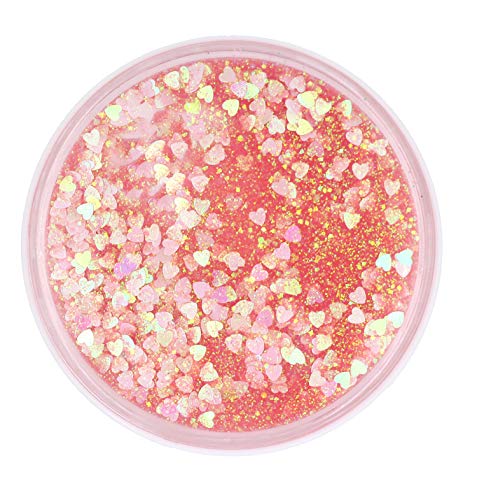 Cute Fashion Contact Lens Case,Portable Travel Glitter Luxury Bling Stars Liquid Quicksand Contact Lens Cases Eye Care Set(PINK-2A)