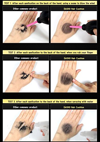 DASHU Anti-Hair Loss Hair Cushion Hair Concealer Hair Building Fibers Black / Dark Brown / Light Brown (26g, Light Brown)