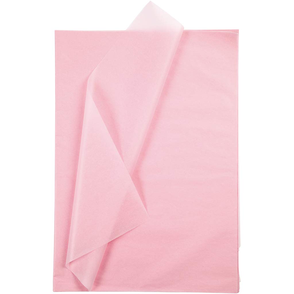 CREATIV 20088 Tissue Paper, Sheet 50x70 cm, 14 cm, Pink, 25sheets