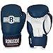 Ringside Striker Boxing Training Sparring Gloves, Black/White
