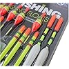 Robiear-15pcs-assorted-Sizes-Lot-Fishing-Lure-Floats-Bobbers-Slip-Drift-Tube