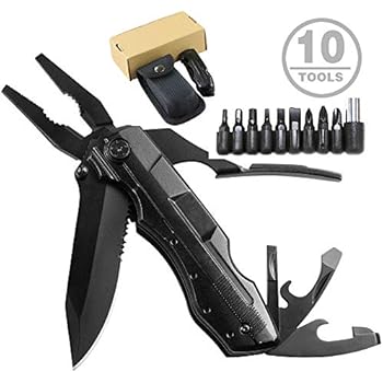 New South Multitool Multi Functions Knife 10 In 1