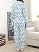 VENTELAN Women Sleepwear Cute Pig Pajamas Long Sleeve Cardigan Warm Loungewear