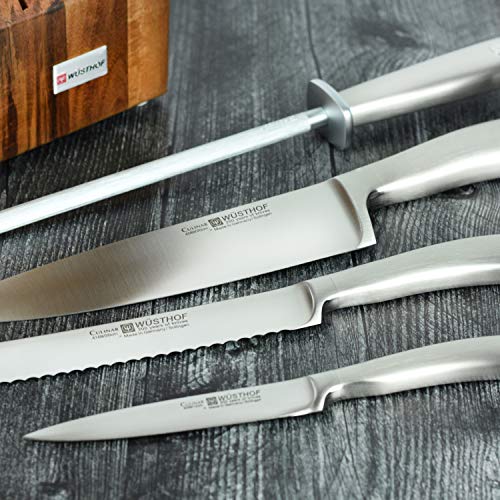 Wusthof Culinar Knife Set 7 Piece with Acacia Wood Block Pricepulse