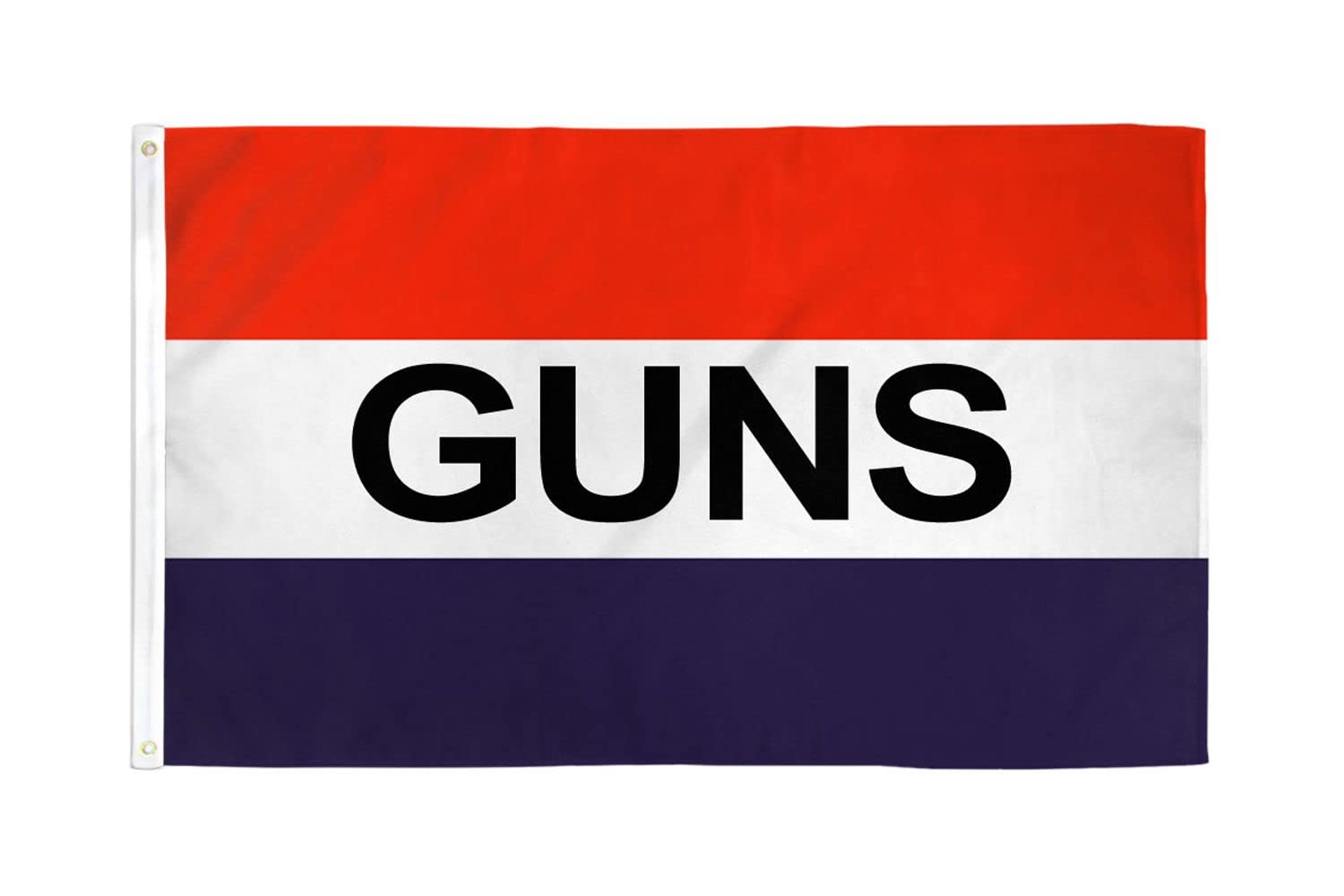 AZ FLAG - Guns Flag - 3x5 Ft - 100D Polyester Gun Shop Banner with Two Metal Grommets - Fade Resistant - Vivid Colors - 3' x 5' Feet - 150x90 Cm