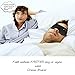 Dream Maker® Sleep Mask - The Natural sleep master sleeping mask & silk blindfold, super-smooth eye mask and ear plugs - the perfect eye mask for men women kids girls