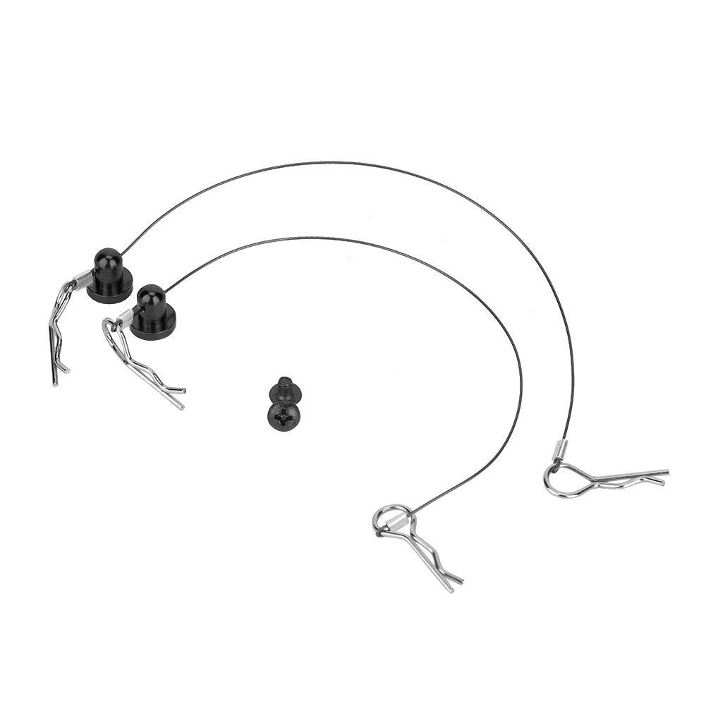 VGEBY Car Body Clips, Easily Install Shell Pins, RC Car Clips, Durable Construction for 1/10 Model Cars, for Model Car Enthusiasts, DIY Repairs, and Custom Builds