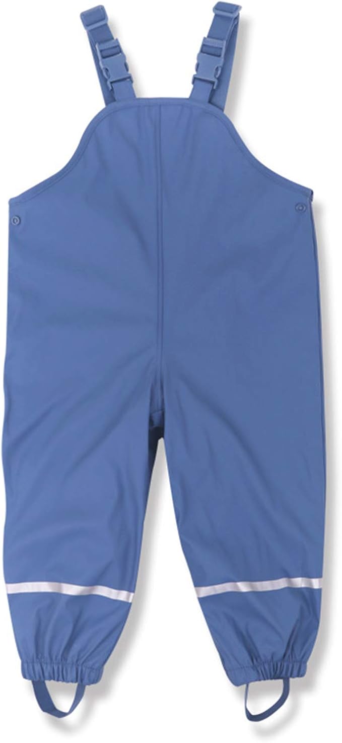 PIZOFF Unisex Children's Waterproof Dungarees with Inner Fleece Lining