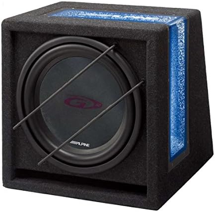 Alpine SBG-844BR Subwoofer con Caja Bass Reflex, Negro: Amazon.es: Electrónica