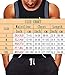 NINGMI Sweat Vest for Men Neoprene Waist Trainer Tank Weighted Vest Waist Trimmer Sauna Suit Running Vest