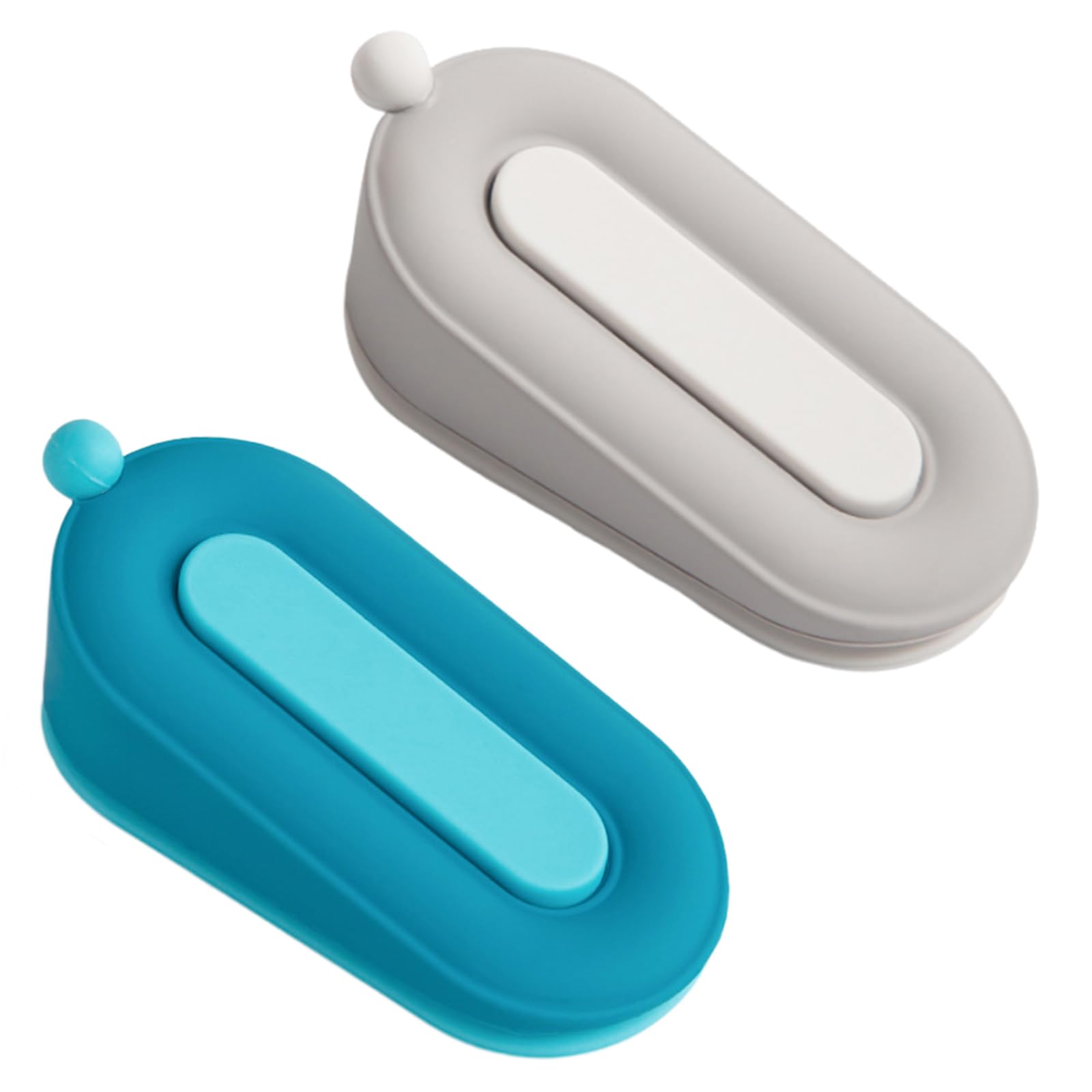 Acpetdr 2PCs Interior Door Stopper, Anti Scratch Door Stopper, Floor Door Stopper, Cute Door Stopper for Kitchen, Bedroom, Living Room, Bathroom