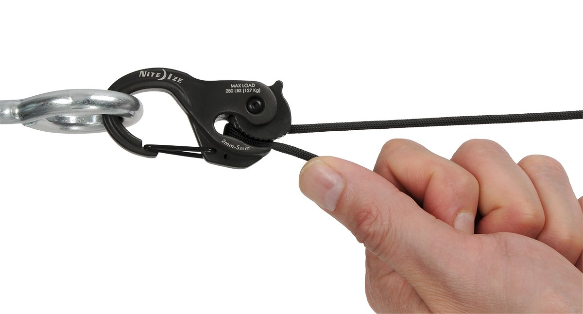 Nite Ize CamJam XT Aluminum Cord Tightener, Versatile Tie Down Cam