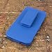 Samsung ATIV S Neo Belt Clip Case, MPERO Collection 3 in 1 Tough Blue Kickstand Case for Samsung ATIV S Neo I800