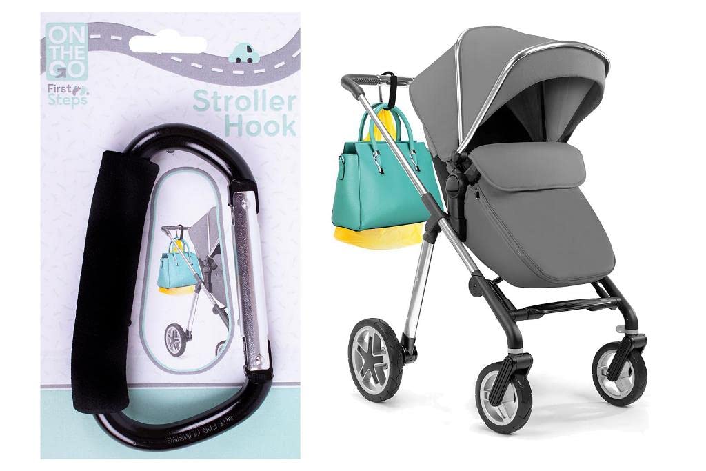 Baby Stroller Hook 8cm x 14cm Soft Foam Grip
