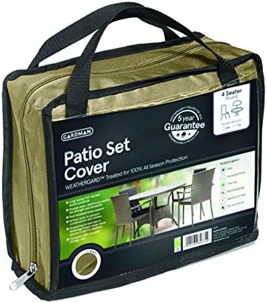 Gardman medium sized cover for round seating, beige , 4-Seater
