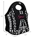 SWEET CONCEPTS Insulated Reusable Neoprene Lunch Bag - Black