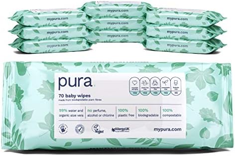 pura baby wipes