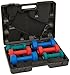 Sunny Neoprene Dumbbell Set with case (2-5 Pounds)