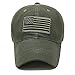 LOKIDVE USA American Flag Baseball Cap Embroidered Polo Style Military Army Hat