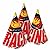 Dozen Racing Theme Paper Birthday Party Hats With Chin Straps