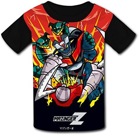 ZeroBNB Mazinger Z Youth Casual T-Shirt Short Sleeve for Kids