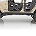 Smittybilt XRC Steel Rocker 4 Door Body Cladding Armor for JK Wrangler Unlimited