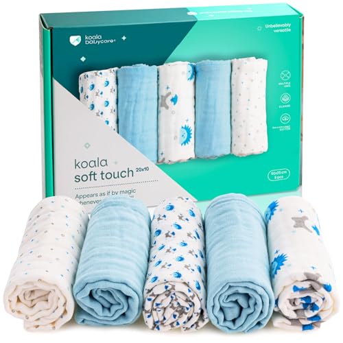Koala Babycare Organic Cotton Burp Cloths