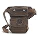 Shubb Canvas Tactical Drop Leg Bag Pack Fanny Bag Pack for Men and Women LL04