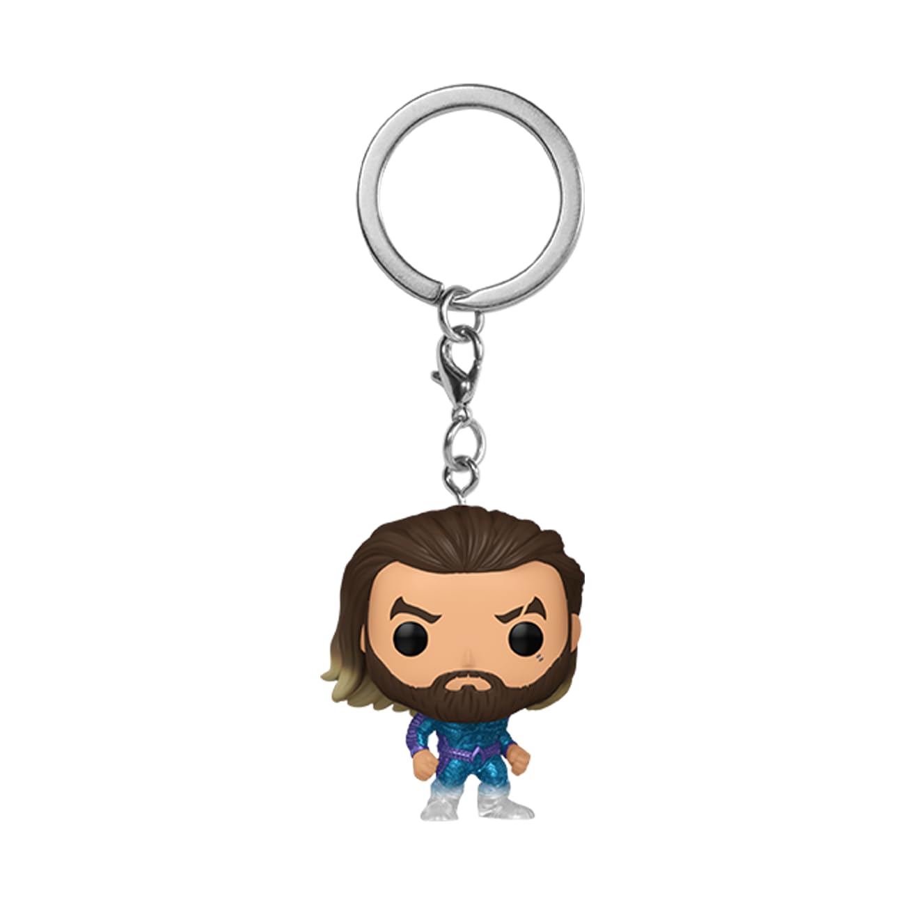 Funko Pop! Keychain: DC - Aquaman Novelty Keyring - Collectable Mini Figure - Stocking Filler - Gift Idea - Official Merchandise - Movies Fans - Backpack Decor