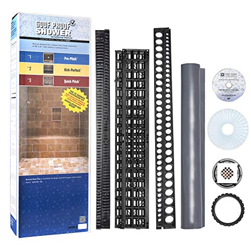 Buy Bathtub To Shower Conversion Kit With Pan Liner & Square Drain