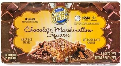 The Original Snack Delite Chocolate Marshmallow Squares 6.2 Oz. Pk Of 6.
