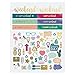 Erin Condren Designer Sticker Pack - Alphabets & Illustrations Sticker Pack