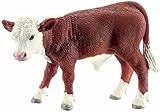 Schleich Hereford Calf Toy Figure